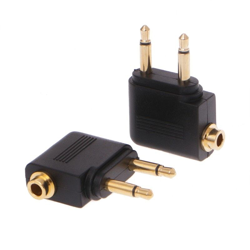1 قطعة طائرة هوائية مطلية بالن - مراجعة Earphone Splitter Jack وسعره