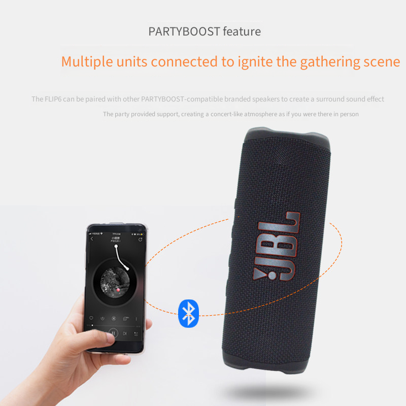 نظام JBL FLIP6 اللاسلكي بتقنية - مراجعة Jbl Speaker Flip 6 وسعره