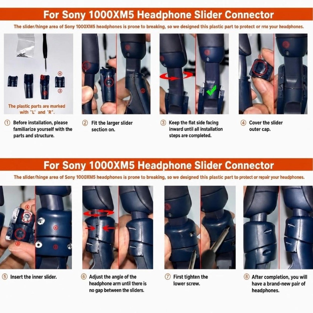 مجموعة أدوات إصلاح مفصلات سماع - مراجعة Sony Headphone Wh-1000Xm5 وسعره