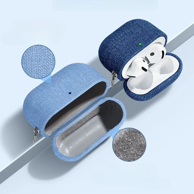 حافظة صلبة من القماش الخشن بلو - مراجعة Headphone Case Hard وسعره