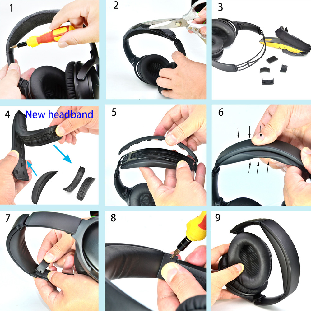 عصابة رأس قابلة للإزالة لاستبد - مراجعة Bose Headphone Qc45 وسعره