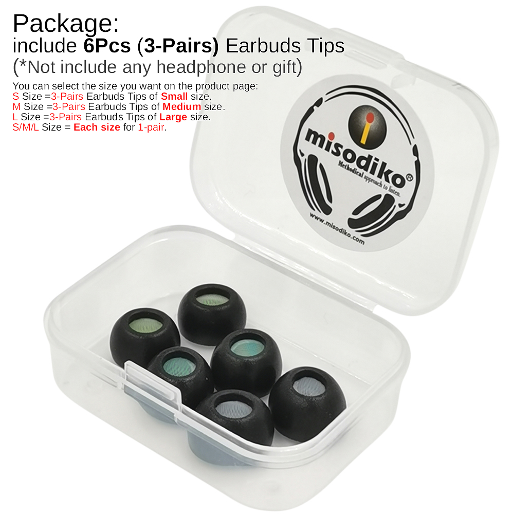 استبدال أطراف أذن من إسفنج الذ - مراجعة Earphone Foam Tip وسعره