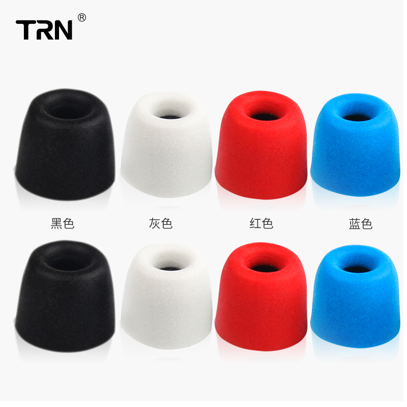 TRN 3 أزواج (6 قطعة) سماعة الذ - مراجعة Earphone Foam Tip وسعره